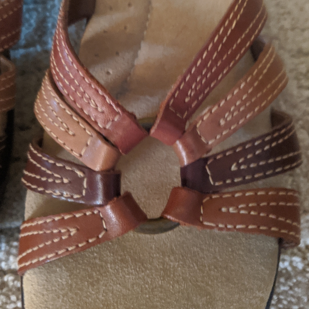 Bass Sandals Size 6 Brown Esther - Picture 2 of 6